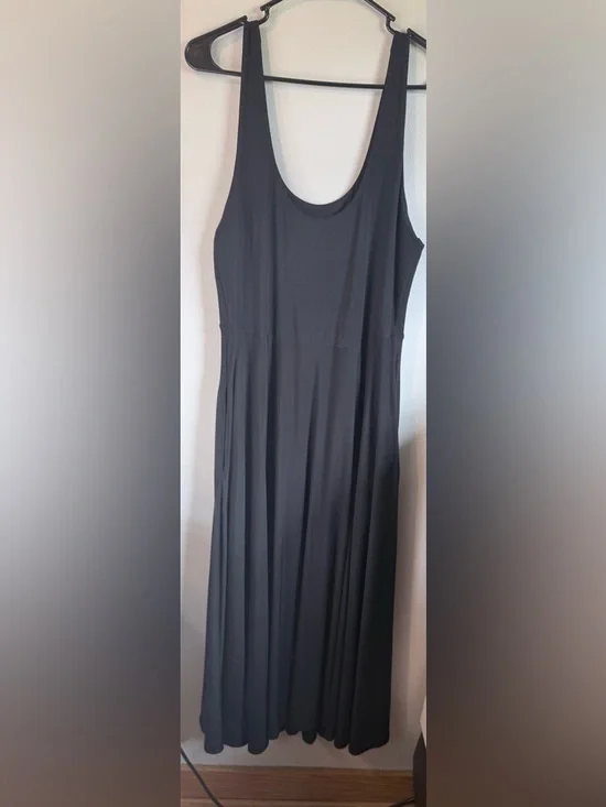 Athleta Black SANTORINI MIDI DRESS - Picture 2 of 6